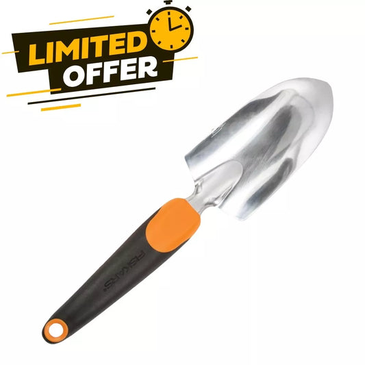 Ergo Garden Trowel for Digging and Planting, Heavy Duty Gardening Hand Tool with