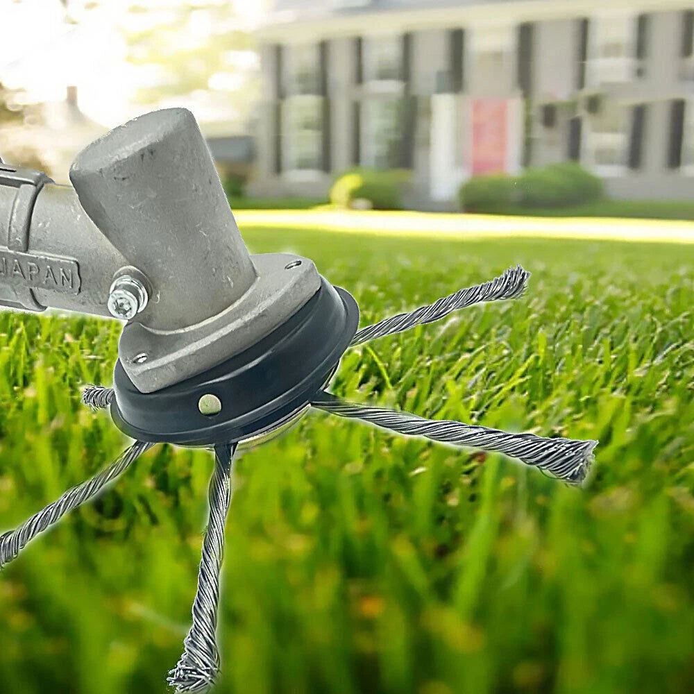 Lawn Mower Steel Wire Grass Trimmer Head Brush Cutter Weed Eater Trimmer Head