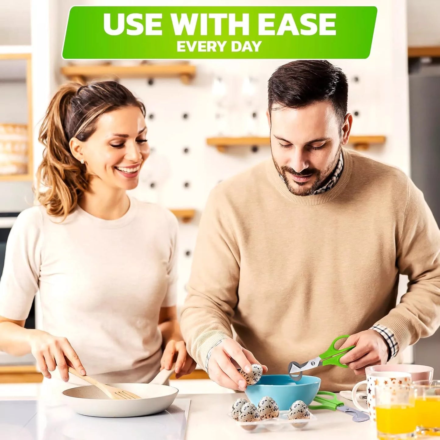 Quail Roast egg scissors Cut eggshell scissors eggshell opening divider scissors