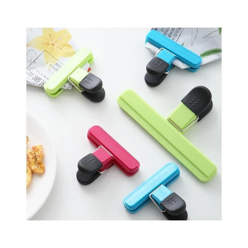6Pcs Food Bag Sealing Clips For Milk Powder or Snacks? Plastic