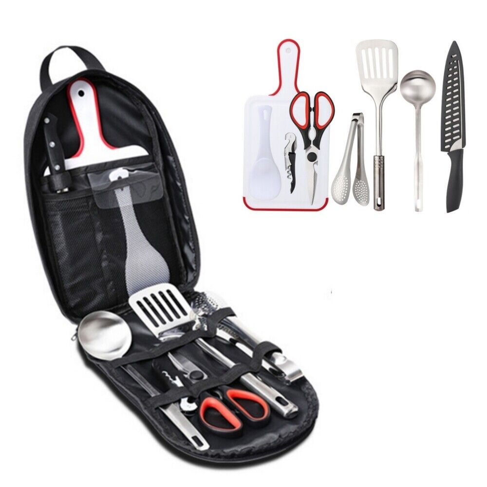 BBQ Grill Accessories Set,8Pcs Grill Tools Grilling Accessories Stainless Steel