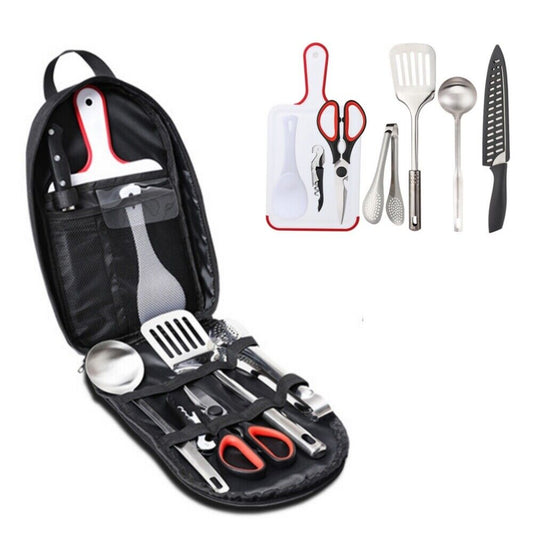 BBQ Grill Accessories Set,8Pcs Grill Tools Grilling Accessories Stainless Steel