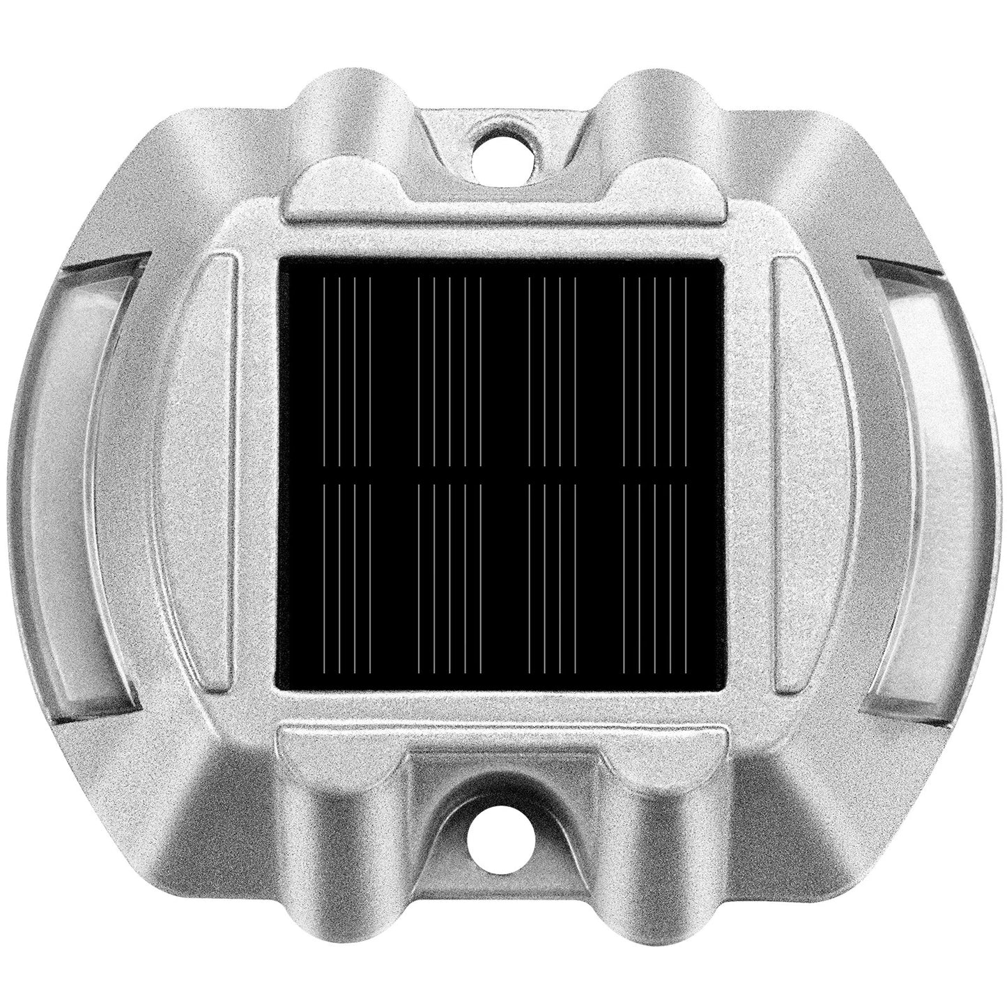 12 Pcs Solar Driveway Lights, IP68 Dock Light w/ Switch for Outdoor, White