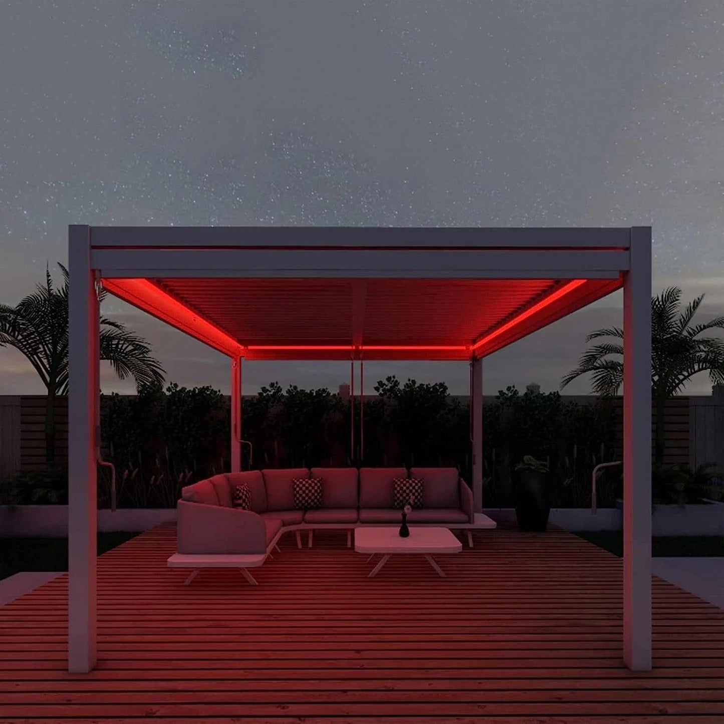 100ft 110V Neon LED Light Strip Waterproof Flexible Home Garden Floor Decor USA