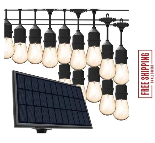 Outdoor Solar Powered Outdoor Lights, Waterproof Solar Powered Patio Lights-44FT