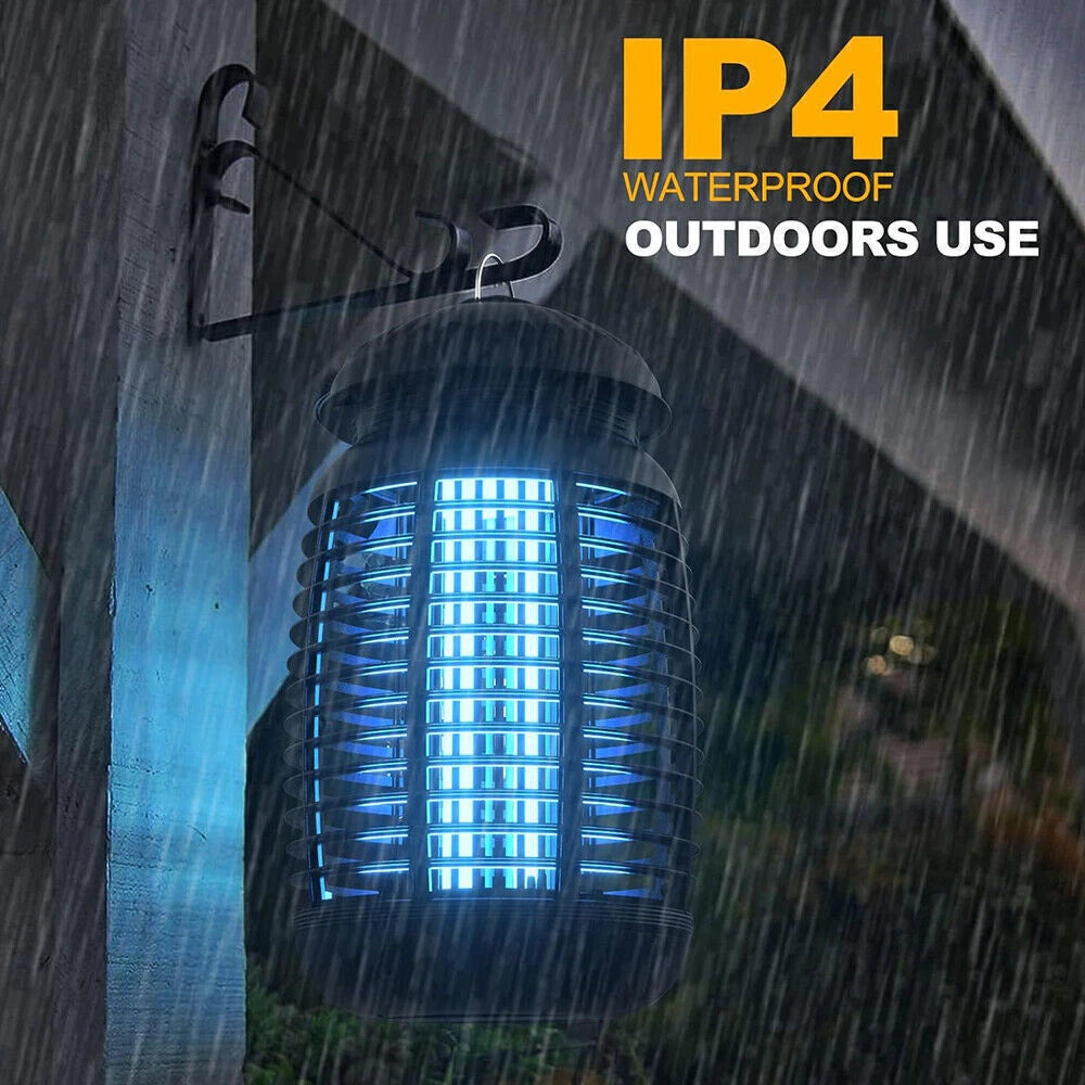 Bug Zapper 4300V Electronic Mosquito Zapper for Outdoor and Indoor Waterproof US