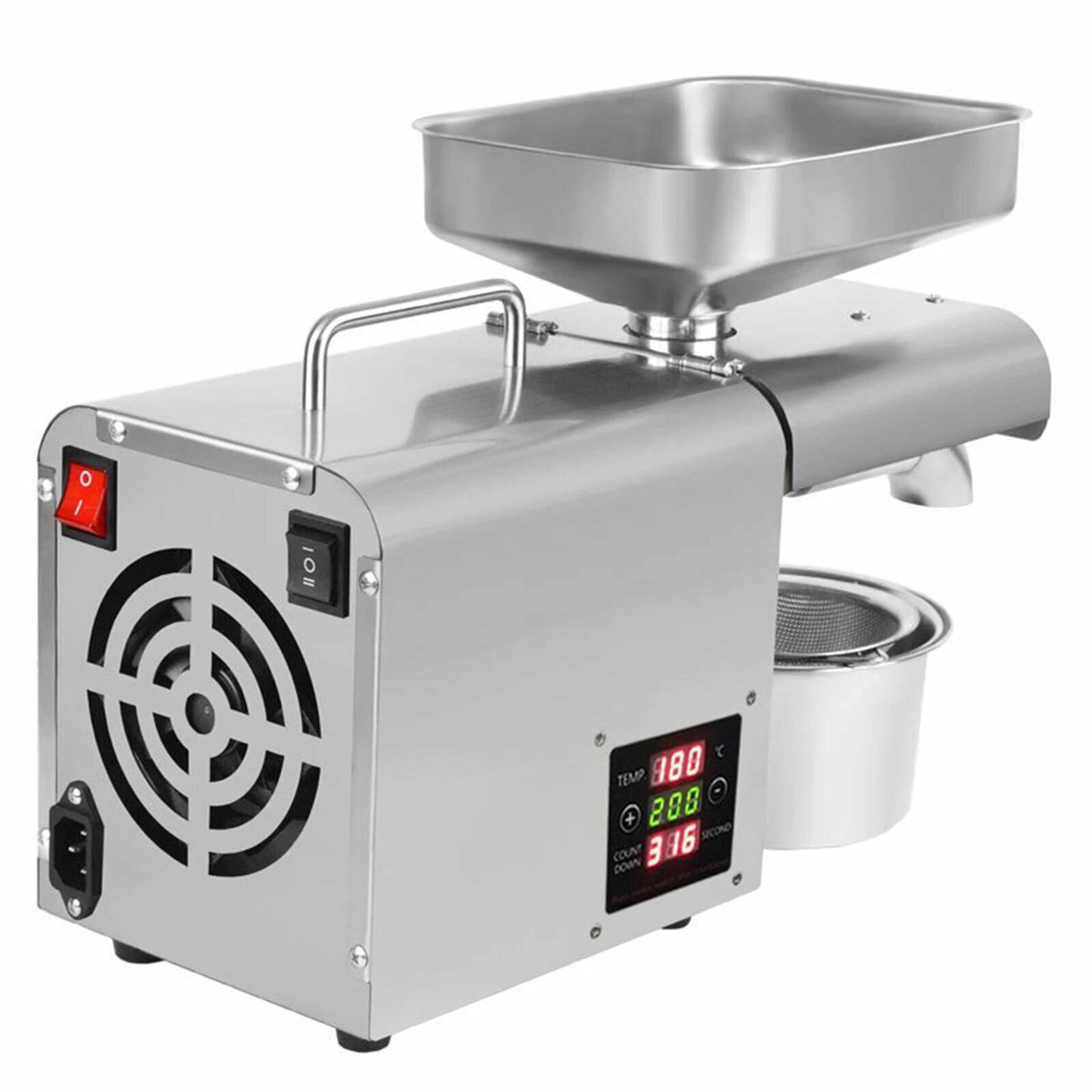 Commercial Automatic Oil Press Machine Stainless Steel Oil Extractor
