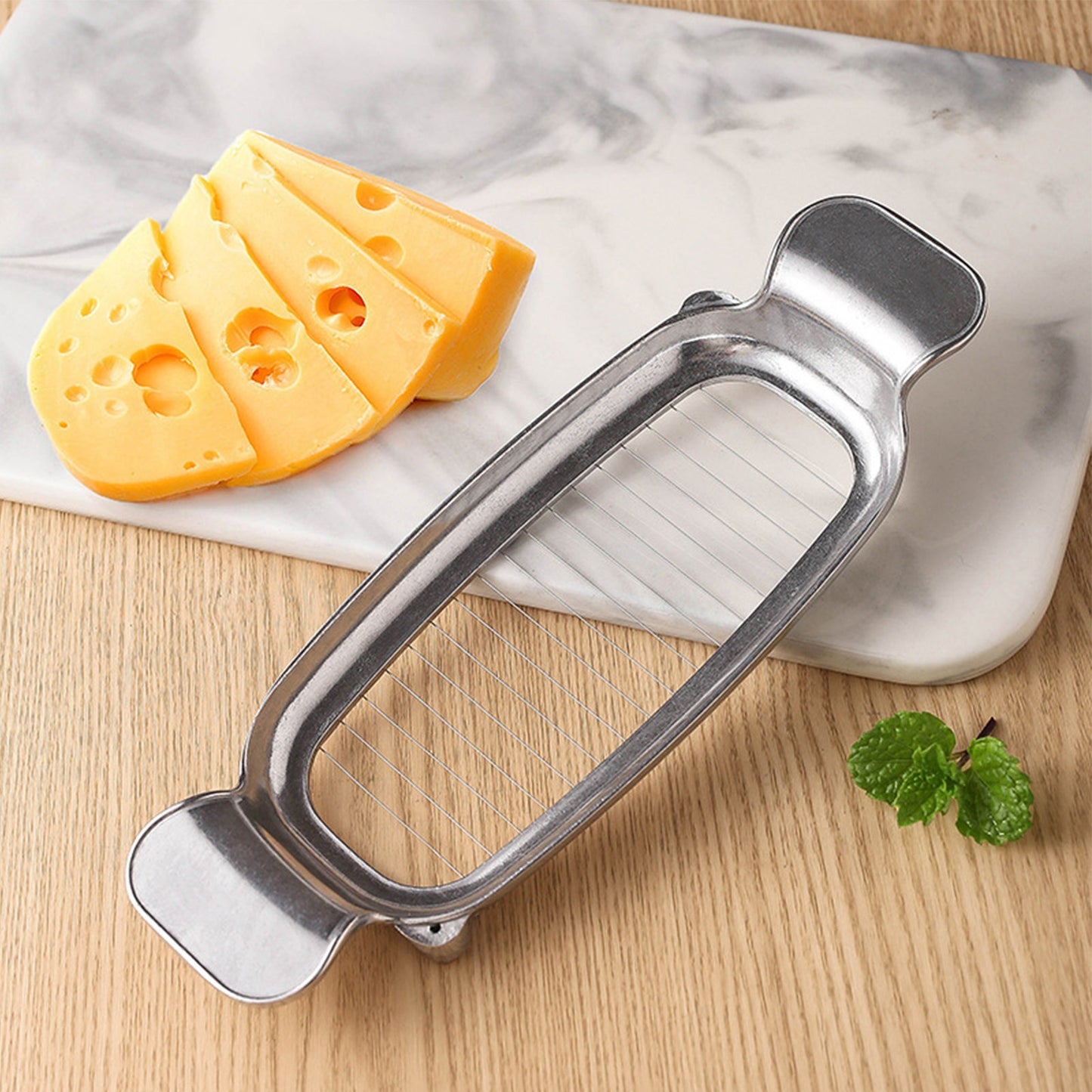 Endurance Silver Stainless Steel Butter Slicer Kitchen Accessories
