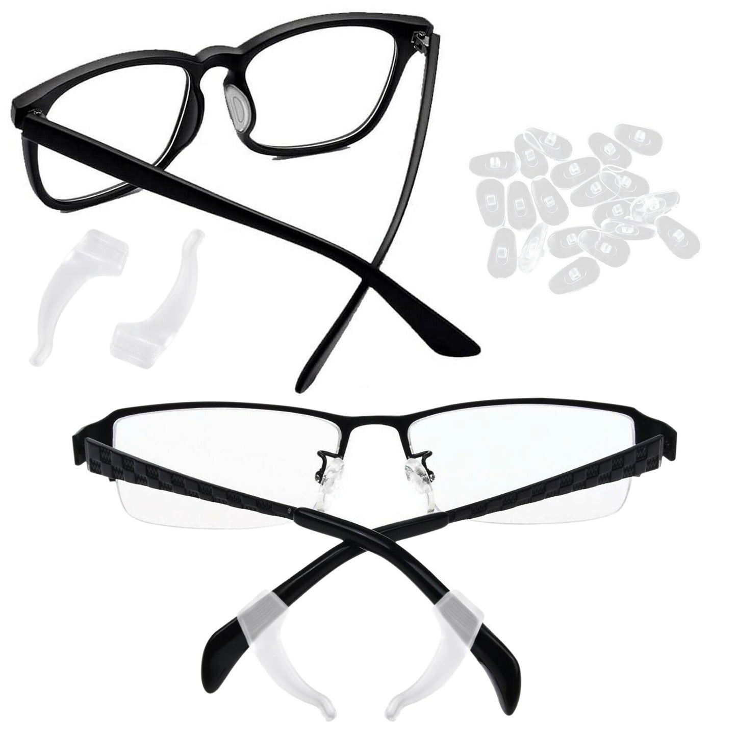 Screw Nut Nose Pad Optical Repair Tool Assorted Kit Set For Eyeglass Sunglasses