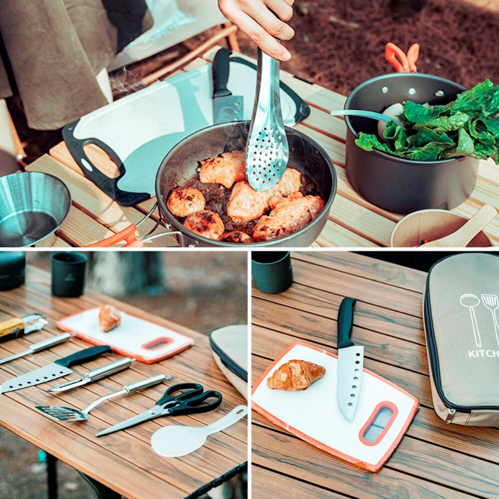 BBQ Grill Accessories Set,8Pcs Grill Tools Grilling Accessories Stainless Steel
