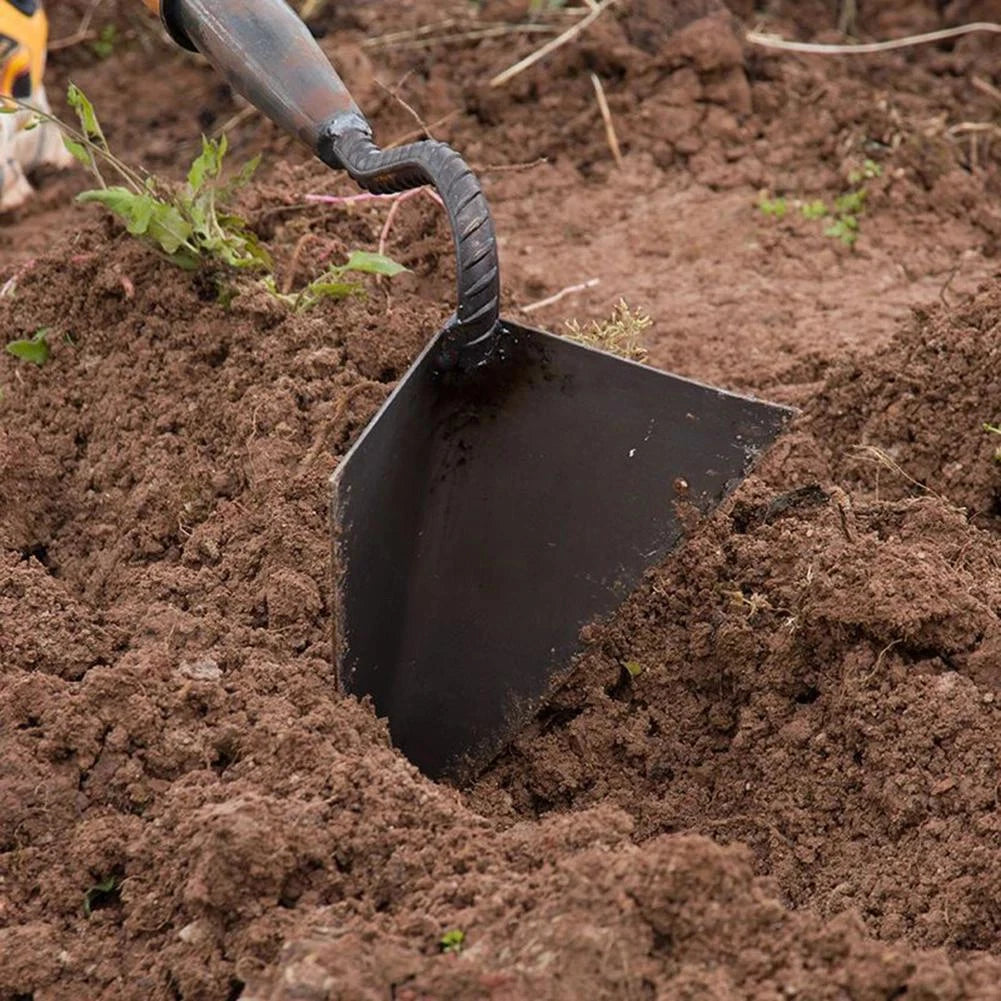 Small Tip Triangle Hoe Manual Soil Loosening Tool for Farming & Gardening