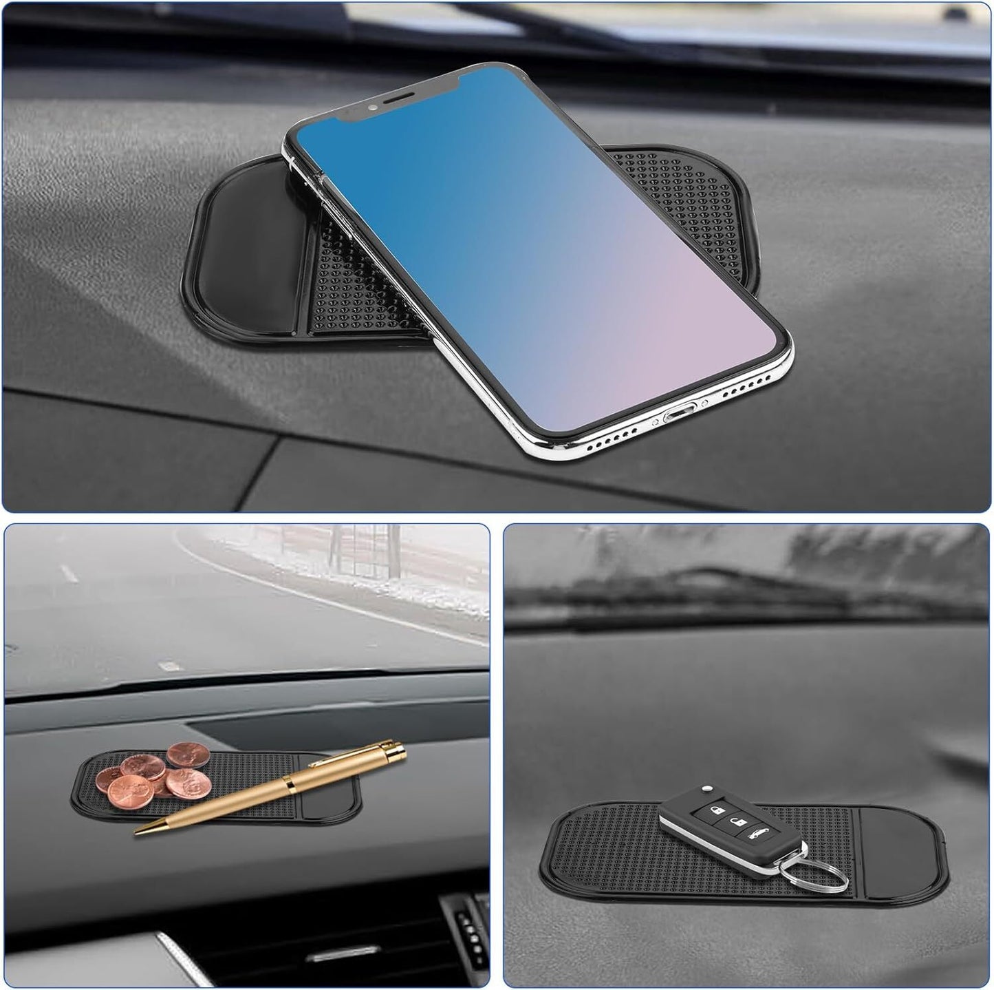 5pcs Car Magic Anti-Slip Dashboard Sticky Pad Non-slip Mat GPS Cell Phone Holder