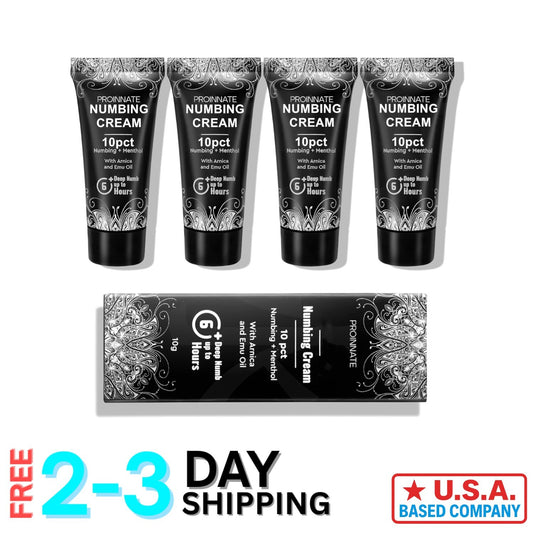 Numbing Cream 10% for Up to 7 Hours of Pain Relief - Odorless & Healing