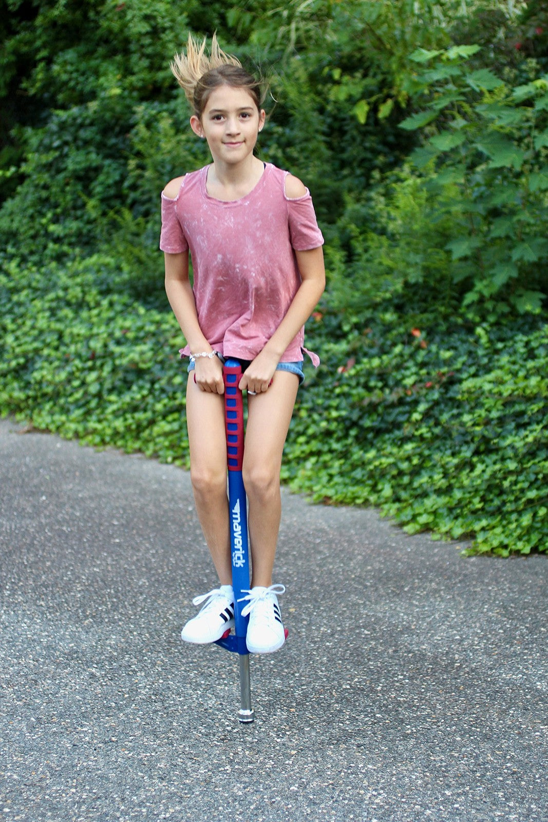 Flybar Foam Maverick Pogo Stick For Kids Ages 5+, Weights 40 to 80 Pounds By the