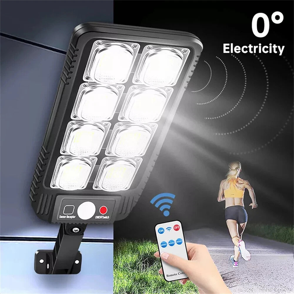 Commercial 1000000LM LED Outdoor Dusk to Dawn Solar Street Light Road Area Lamp?