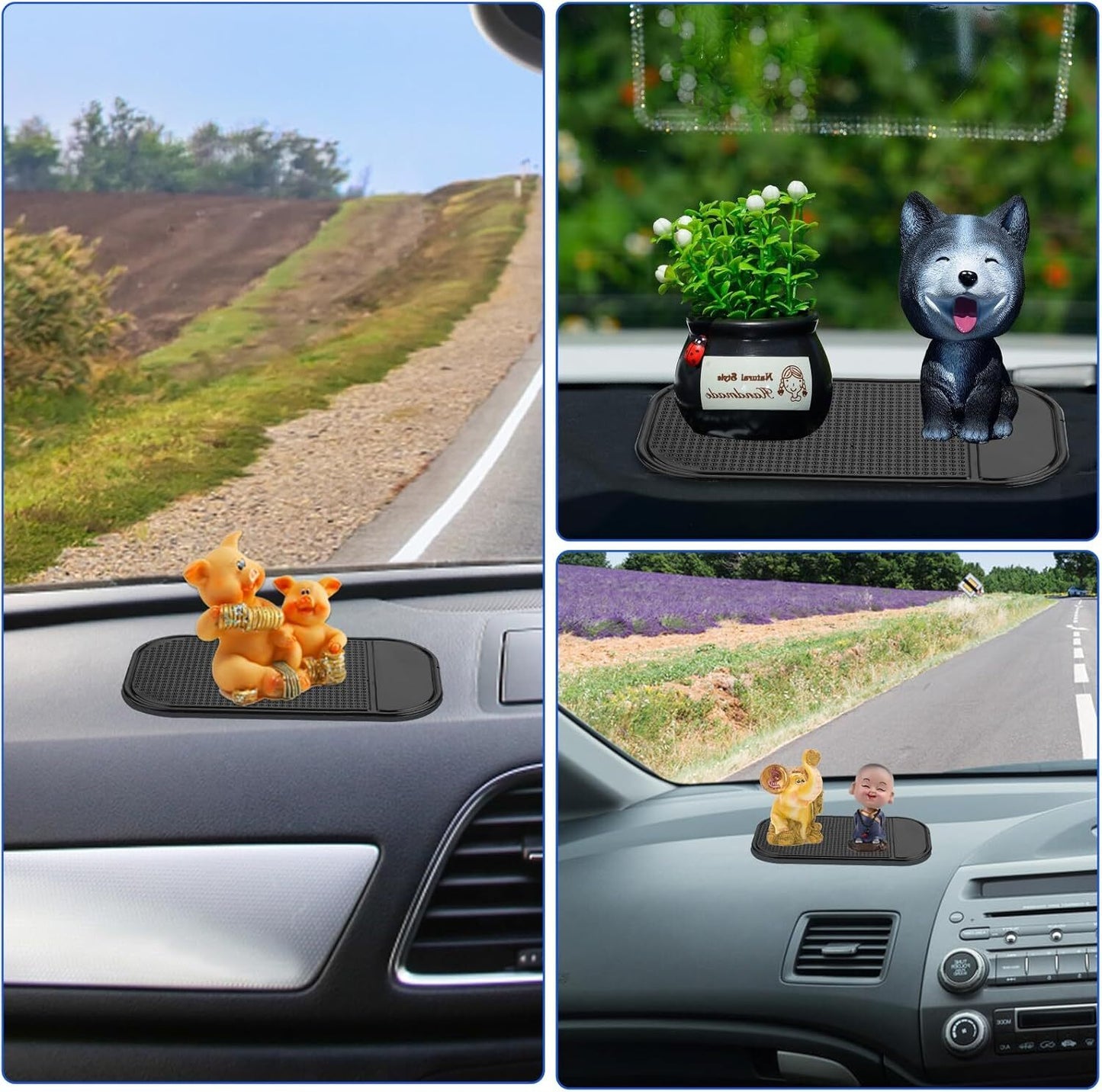 5pcs Car Magic Anti-Slip Dashboard Sticky Pad Non-slip Mat GPS Cell Phone Holder