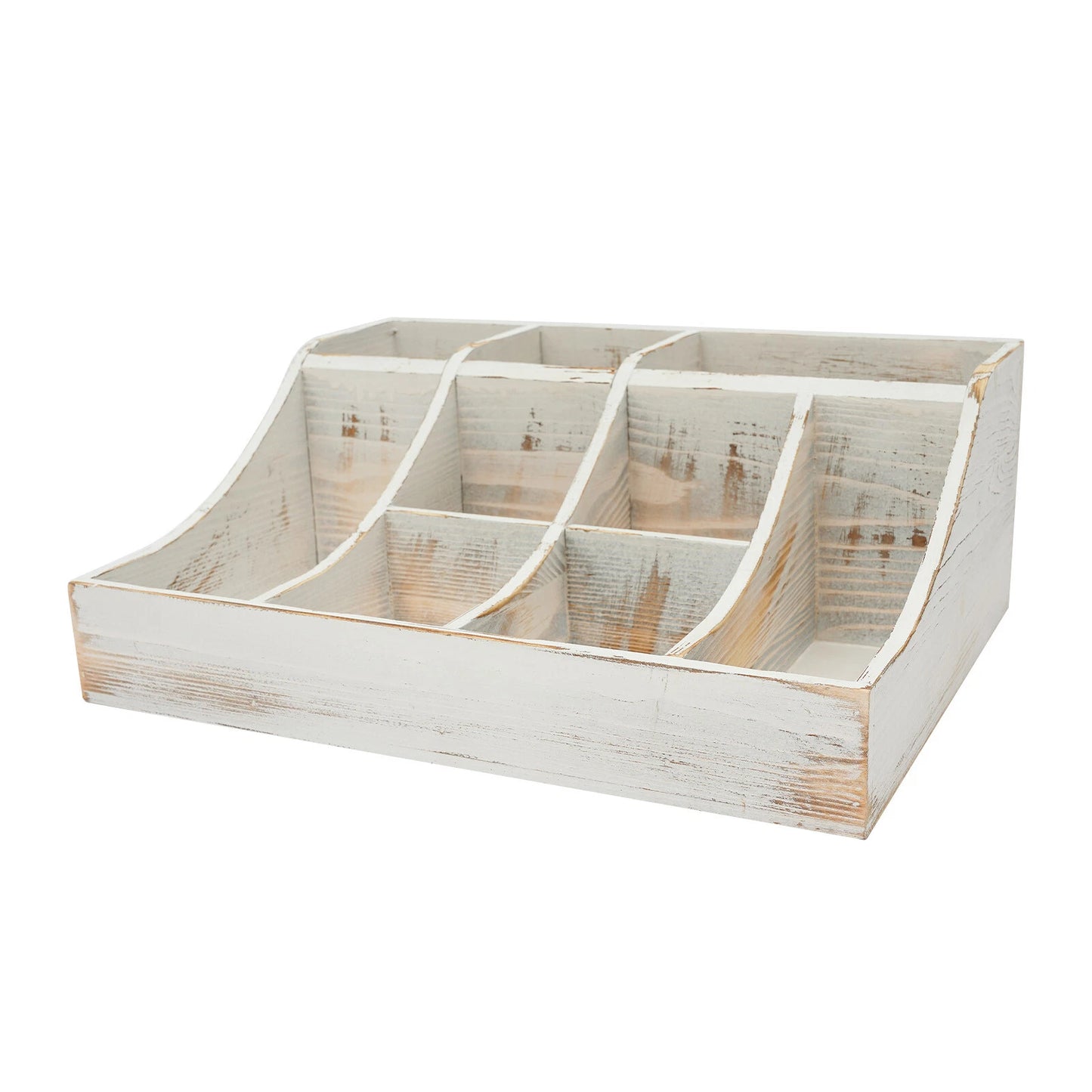 9 Slots Coffee Condiment And Accessories Organizer Coffee Condiment Organizer