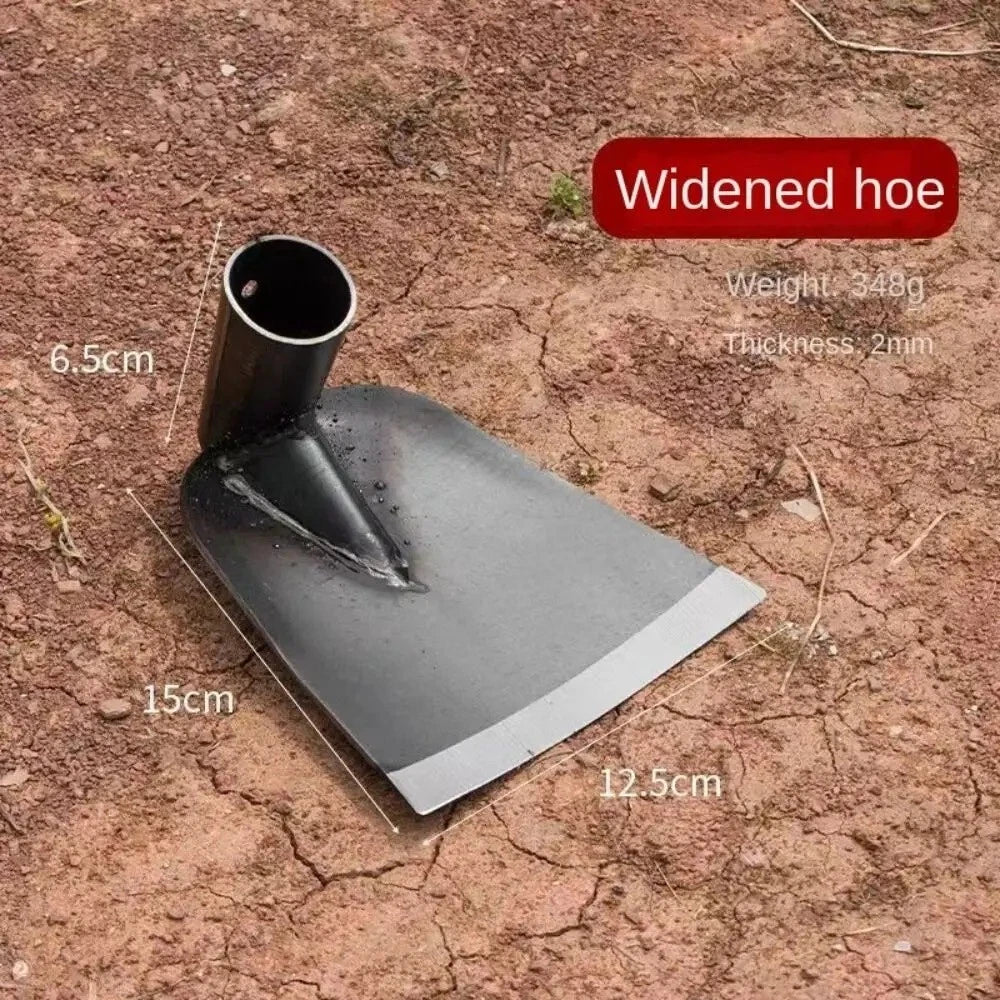 Durable Garden Hoe Household Outdoor Farming Tools Forging Weeding Hoe for Diggi