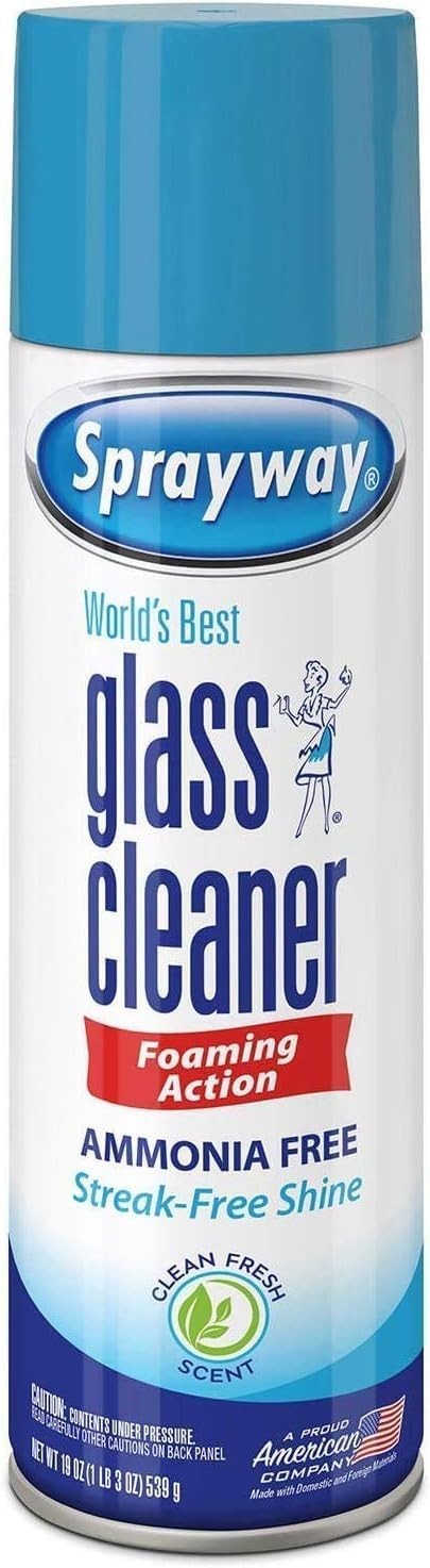 Sprayway Glass Cleaner - 19oz cans (4 PACK) limited stock (free Shipping)