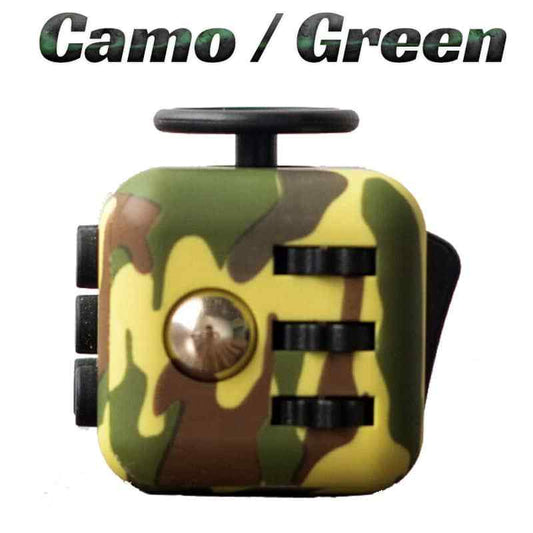 GREEN GALAXY Fidget Cube For Anxiety Stress Relief Focus Autism Adults Toys USA