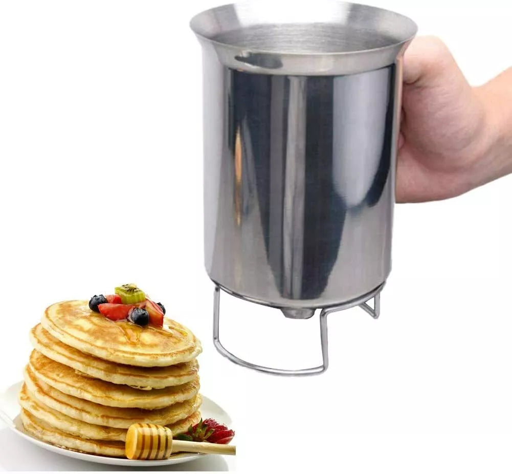 Pancake Batter Dispenser- Holds 3 Cups of Batter-For Baking Muffins And Cupcakes