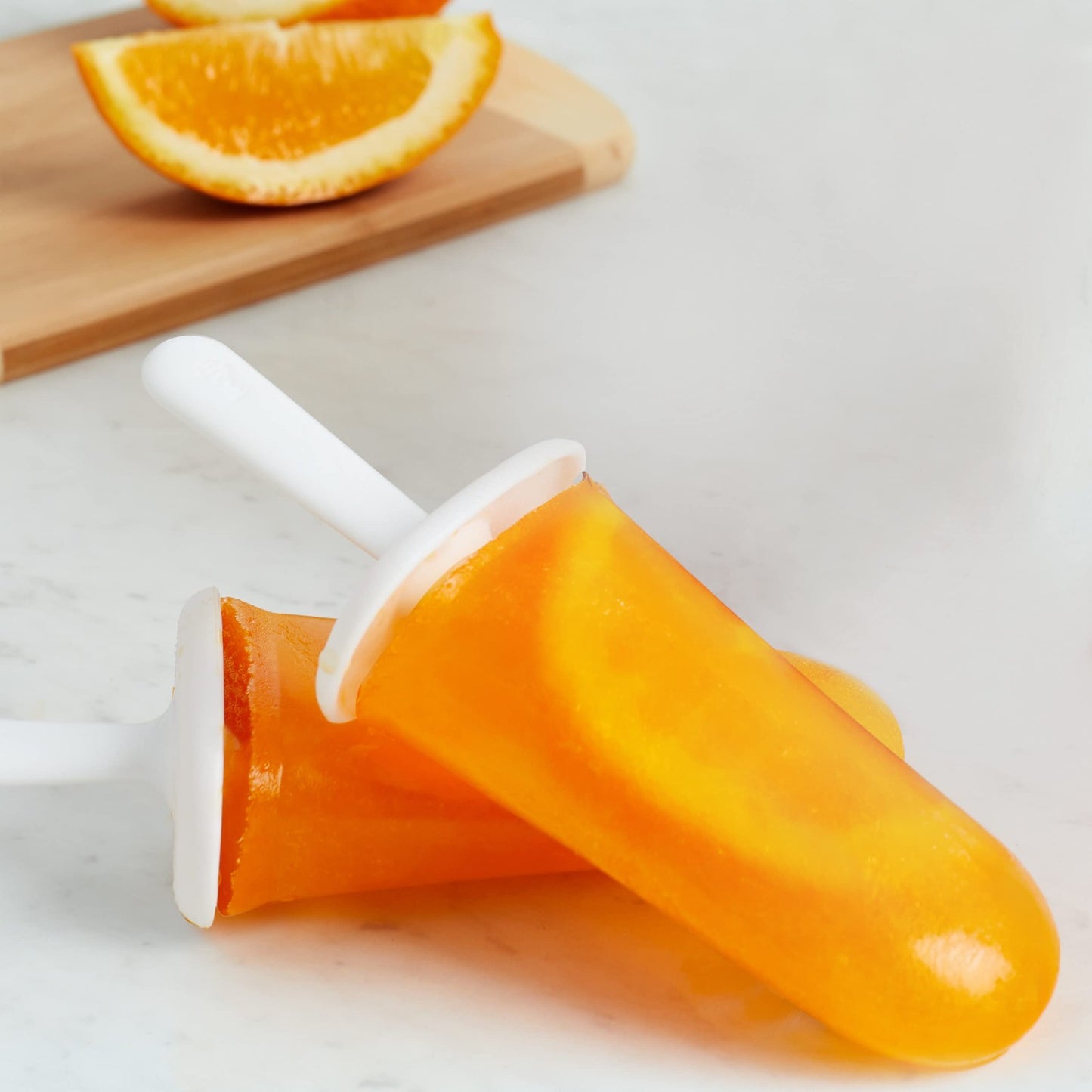 Classic Pop Molds, 6 Easy-release Popsicle Molds With Sticks and Drip-guards,...