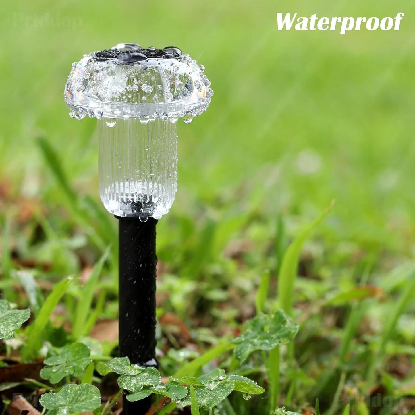 8 Pack Solar Garden Lights Outdoor Waterproof Pathway LED Lights Landscape Yard