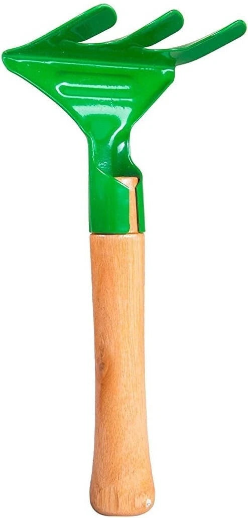 8" Long Gardening Tools for Kids Kids Garden Tools with Rake Shovel and 3 Piece