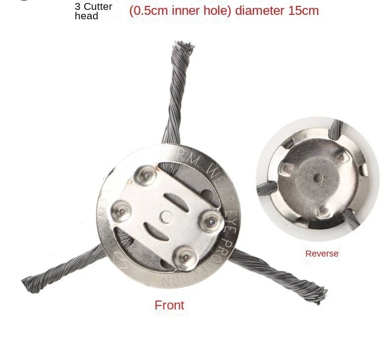 Lawn Mower Steel Wire Grass Trimmer Head Brush Cutter Weed Eater Trimmer Head