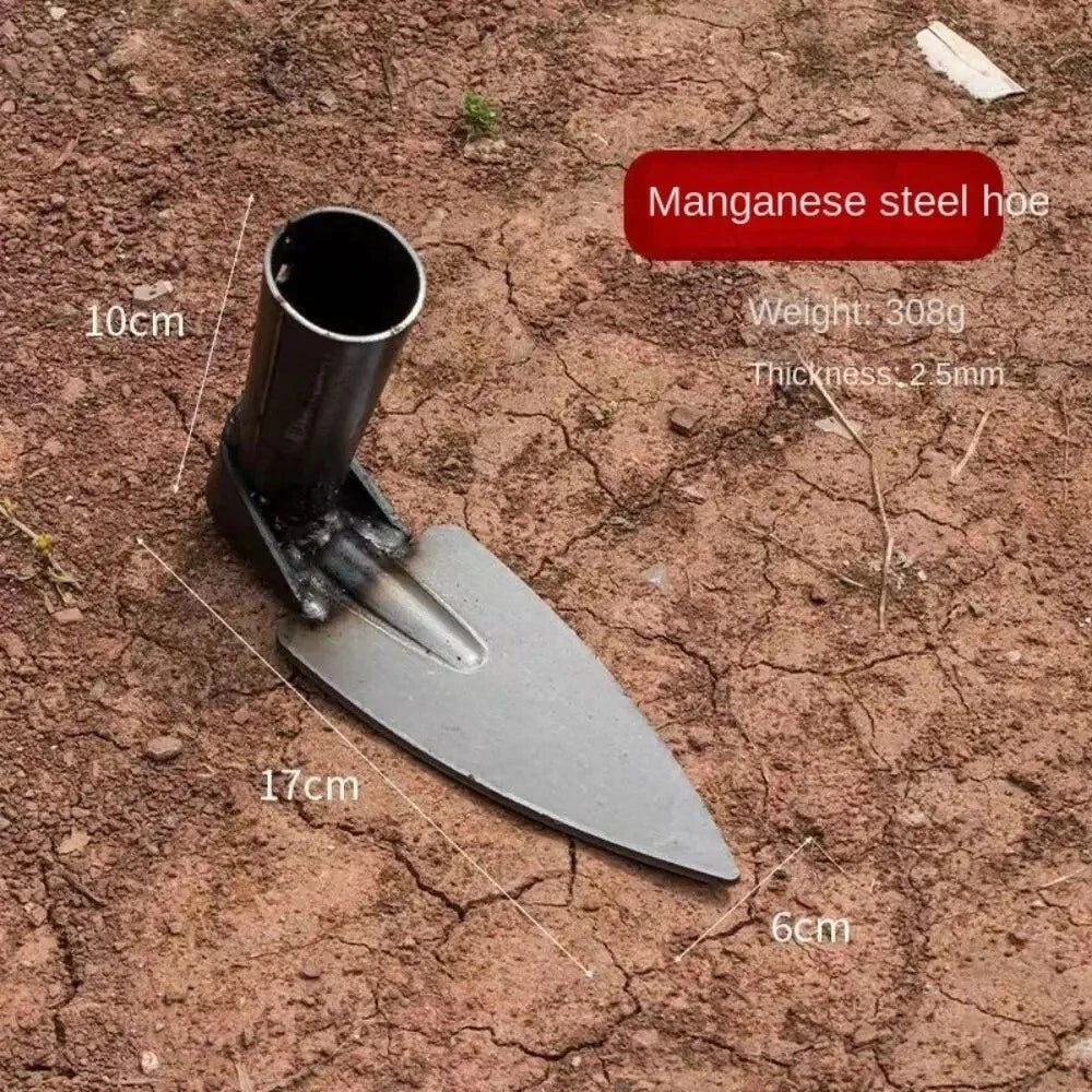 Durable Garden Hoe Household Outdoor Farming Tools Forging Weeding Hoe for Diggi