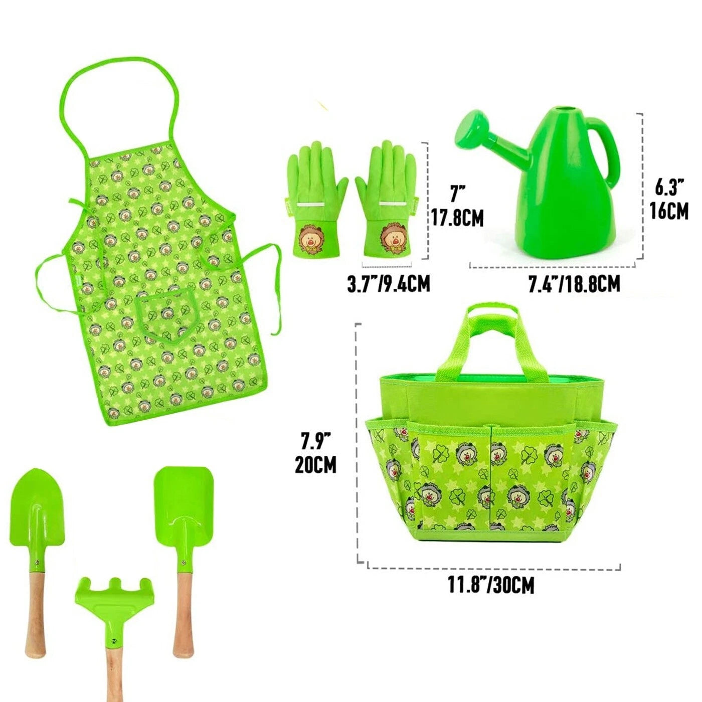 Children's Garden Tool Set - 7-piece Garden Tools Set