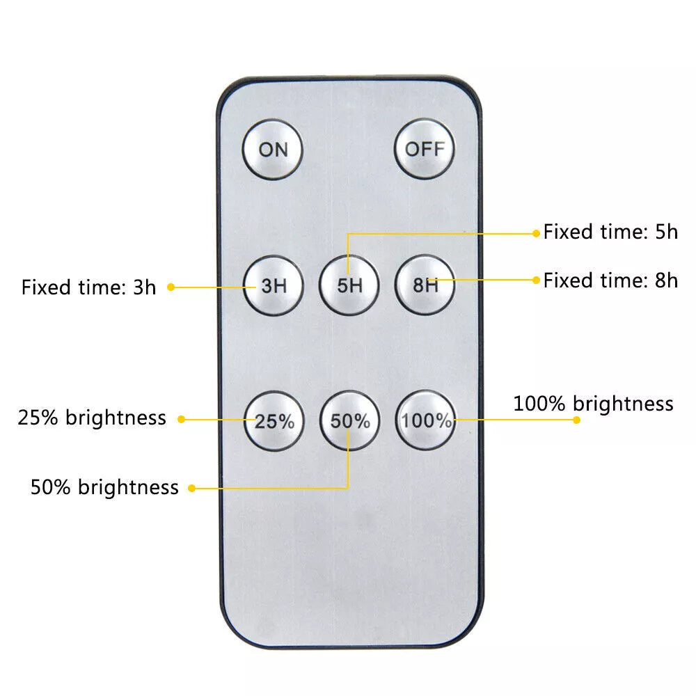 30 LED Solar Pendant Hanging Light Remote Indoor Outdoor Garden Yard Shed Lamp