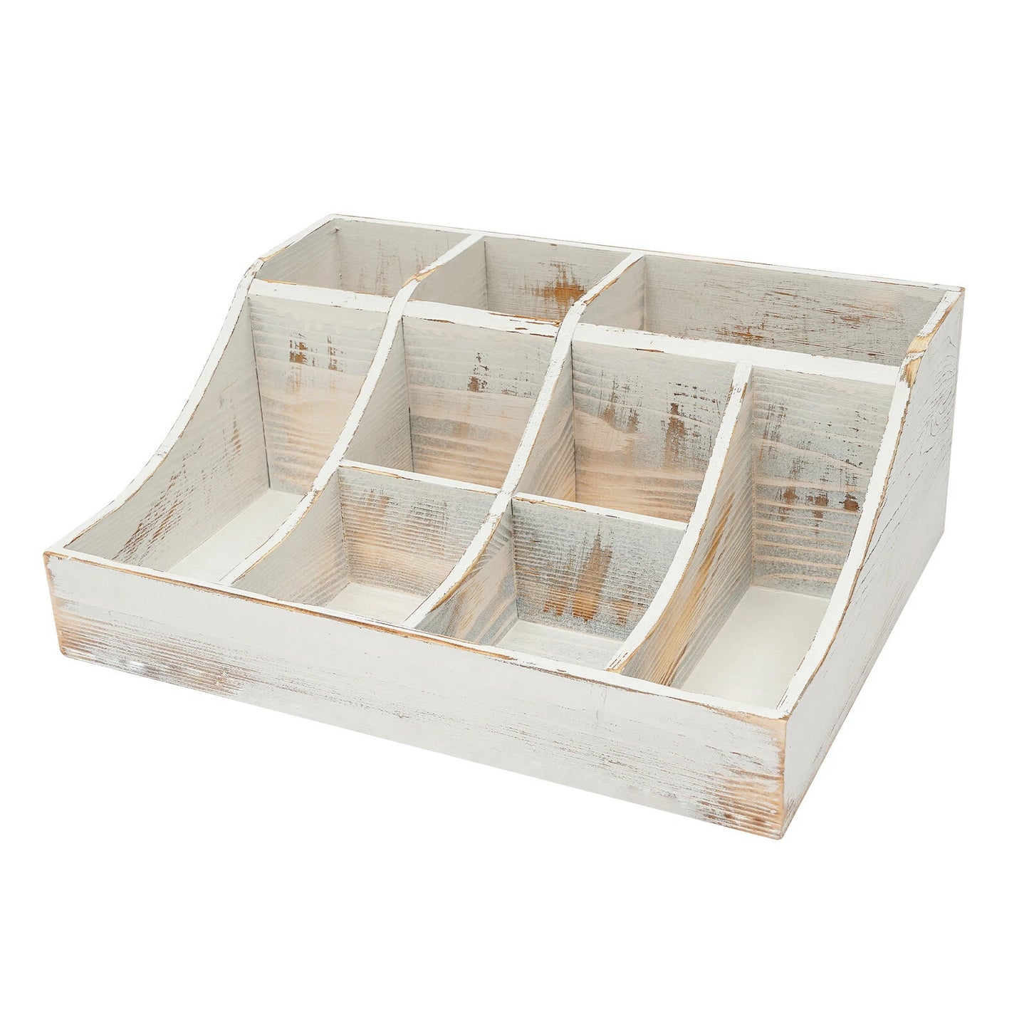 9 Slots Coffee Condiment And Accessories Organizer Coffee Condiment Organizer