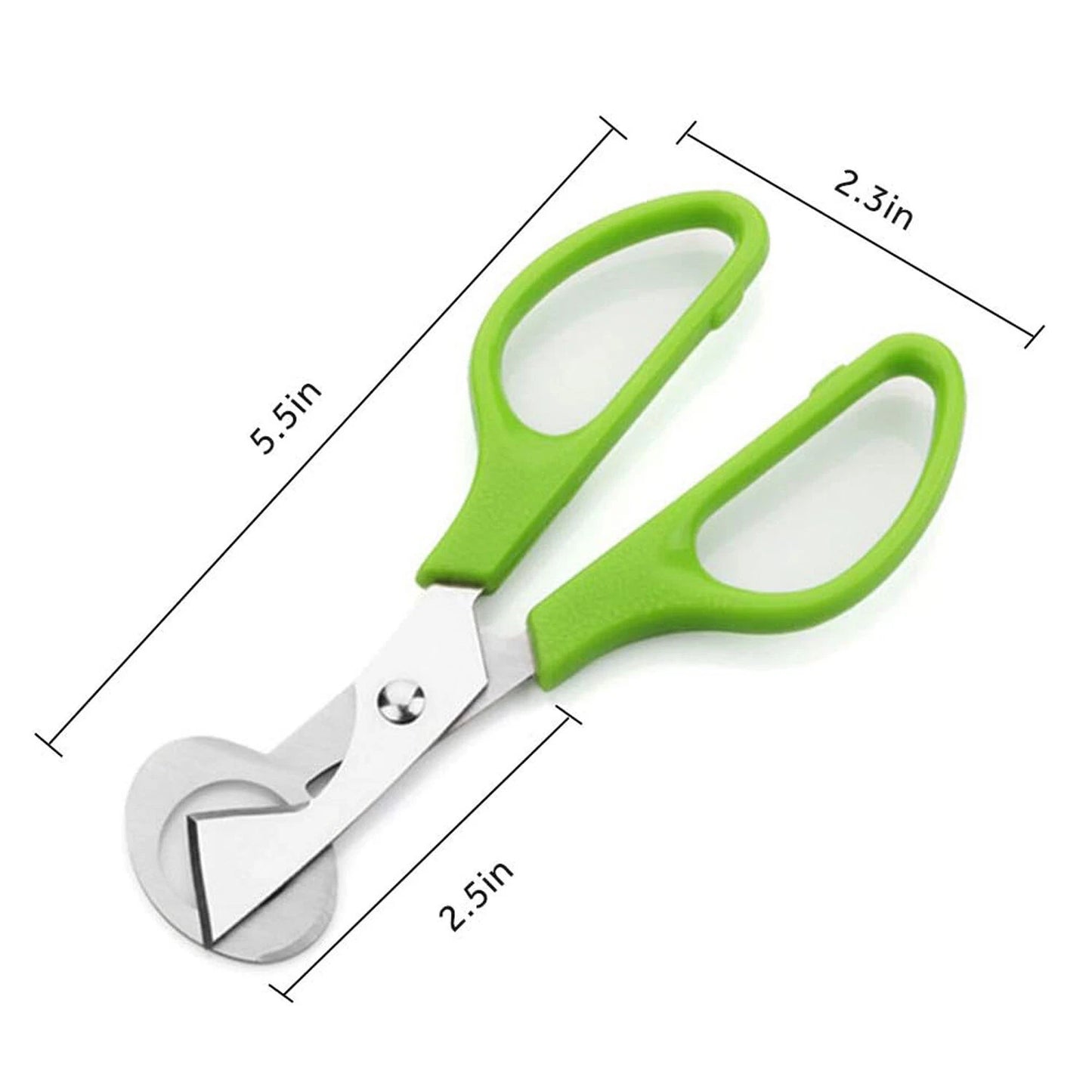 Quail Roast egg scissors Cut eggshell scissors eggshell opening divider scissors