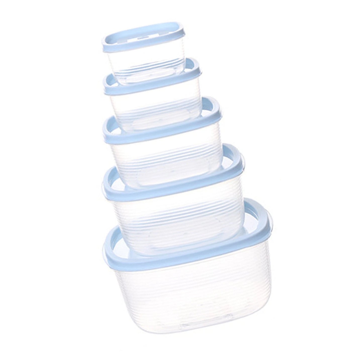 5pcs Refrigerator Container Prevent Damp Food Storage Containers For Kitchen
