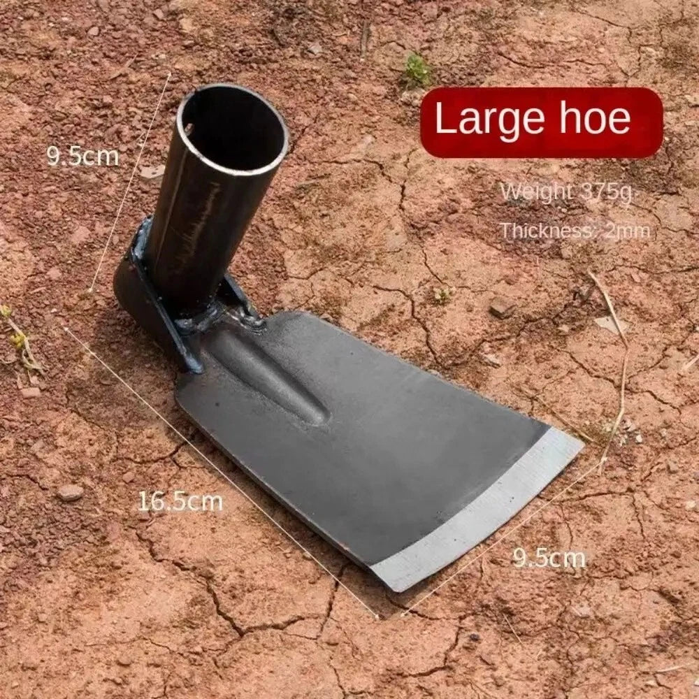 Durable Garden Hoe Household Outdoor Farming Tools Forging Weeding Hoe for Diggi
