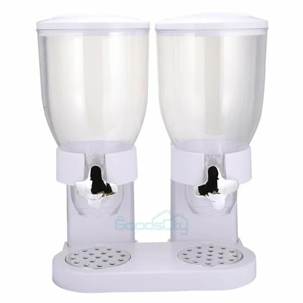 10.5L Cereal Container Storage Food Containers & Cereal Dispenser Triple Control