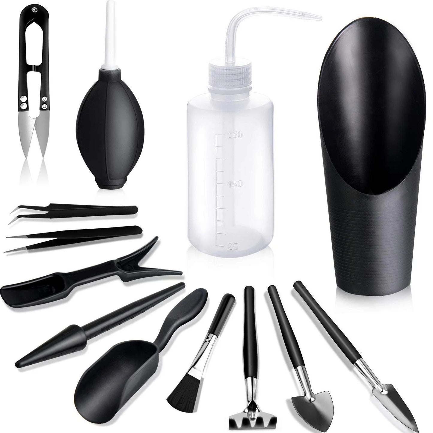 13Pcs Mini Garden Tool Set, Transplanting Hand Tools Set,Succulent Care Kit Gift