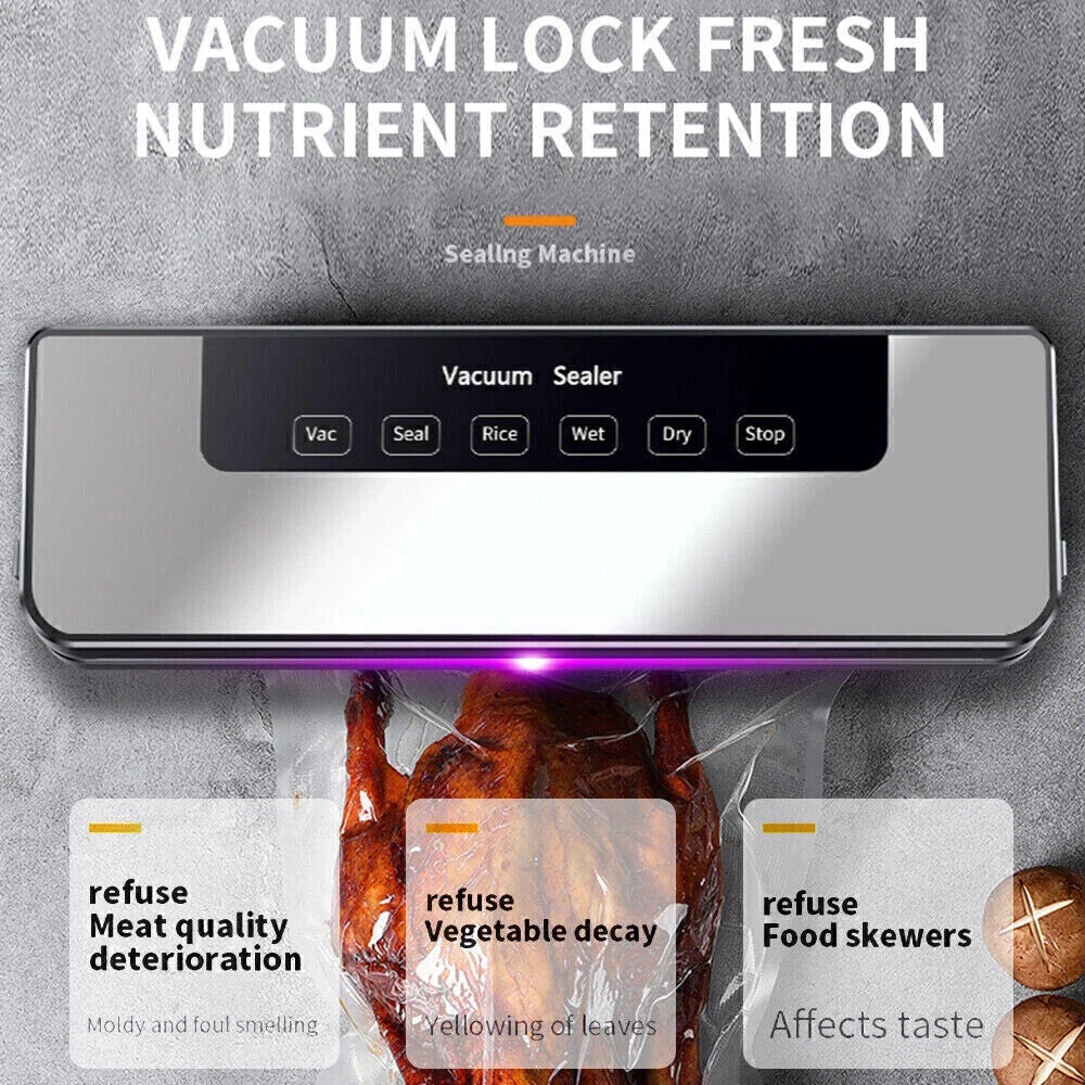 Commercial Vacuum Sealer.Machine Seal a Meal Food Saver System With 30 Free Bags