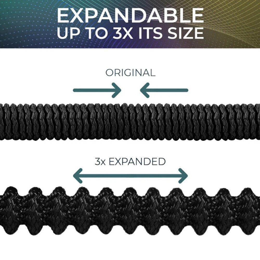 5X Stronger Deluxe Heavy Duty Expandable Flexible Garden Water Hose (50ft,100ft)