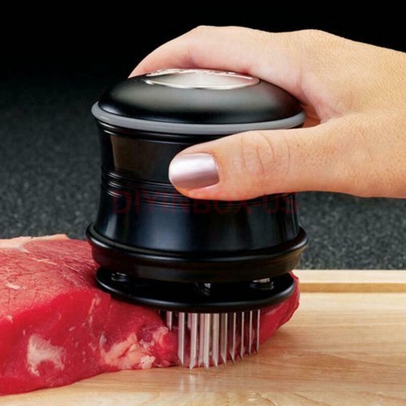 New Professional Meat Tenderizer With 56 Stainless Steel Needle Kitchen Tool