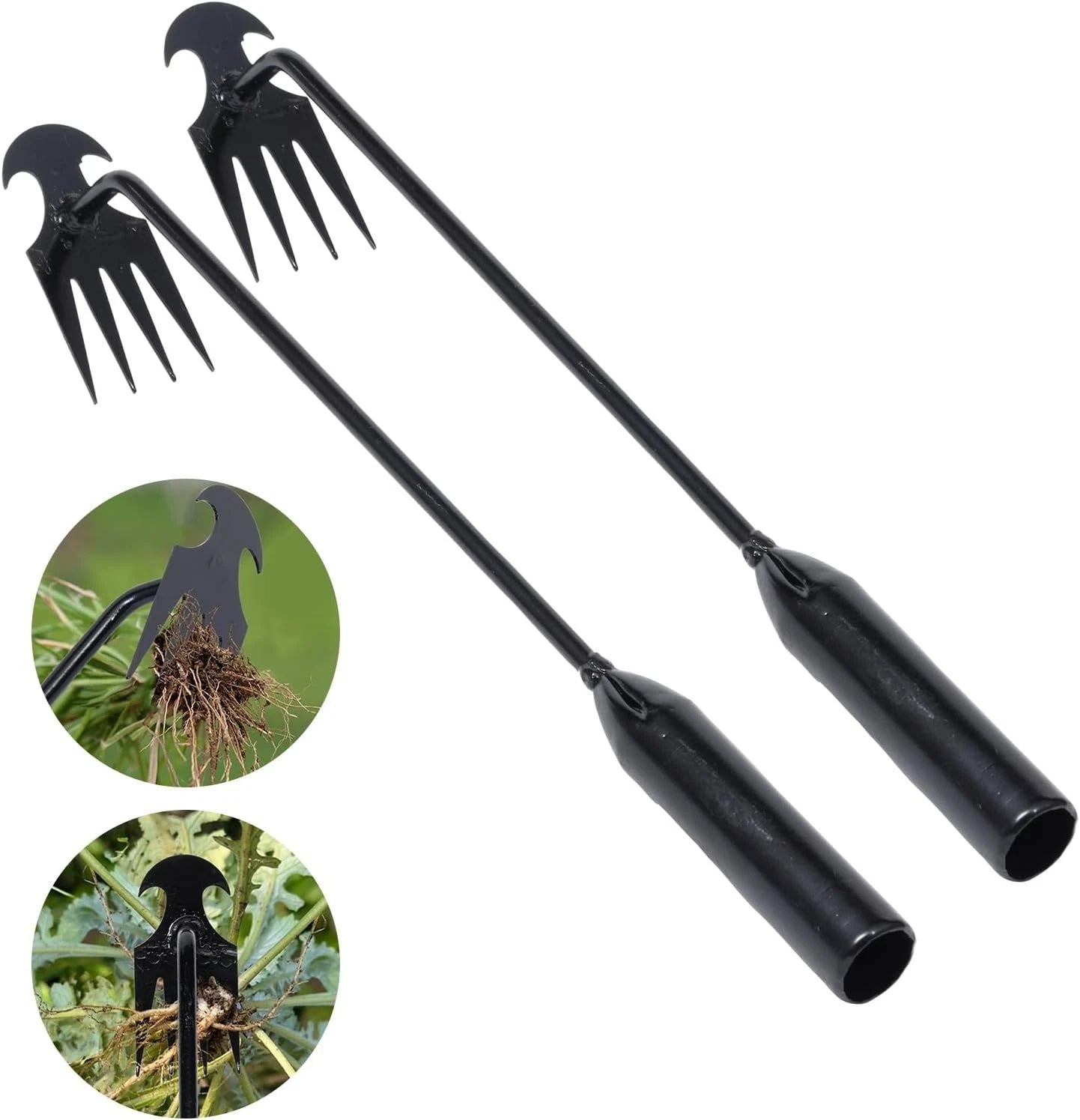 Upgrade Your Garden with 2-Pack 16 inch Weed Pulling Tools for Easy Gardening