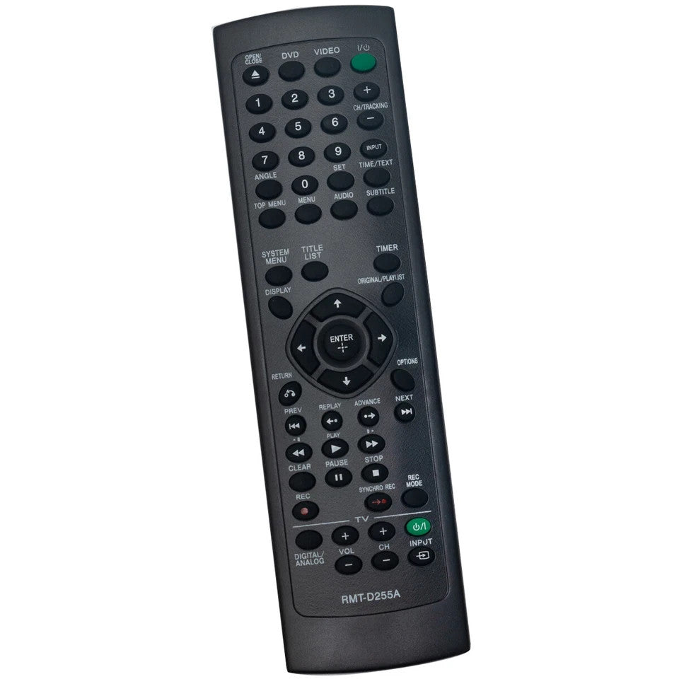RMT-D255A Replace Remote for Sony VCR DVD RDR-VX535 RDR-VX560 RDRVX535 RDRVX560
