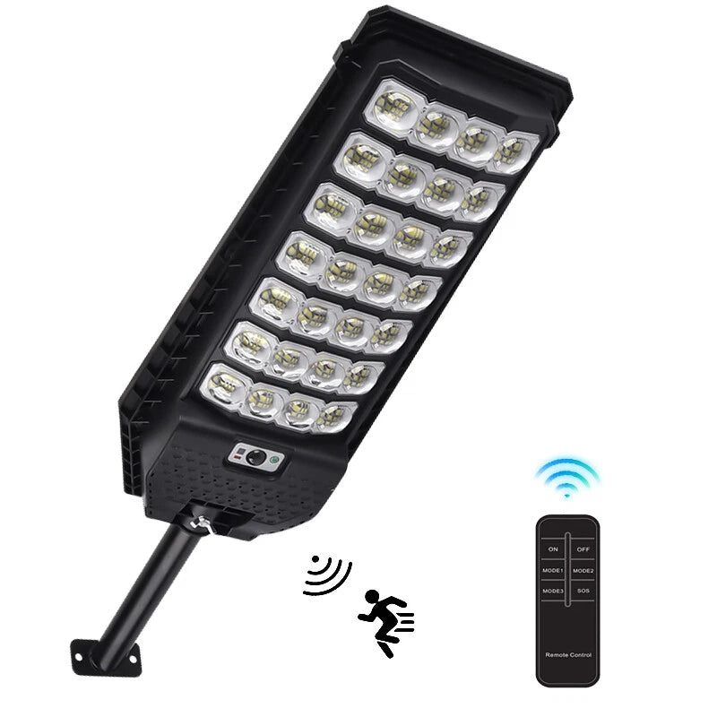 6000W Commercial Solar Street Lights LED Outdoor Dusk to Dawn Super Bright Lamp