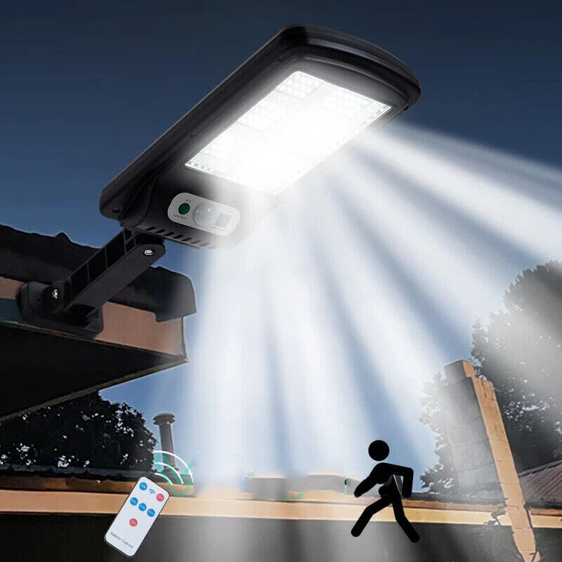 9900000LM Lamparas Luz Led Solares Luces Para Exterior Patio Sensor De Movimient