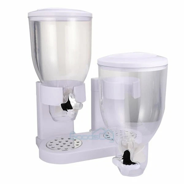 10.5L Cereal Container Storage Food Containers & Cereal Dispenser Triple Control