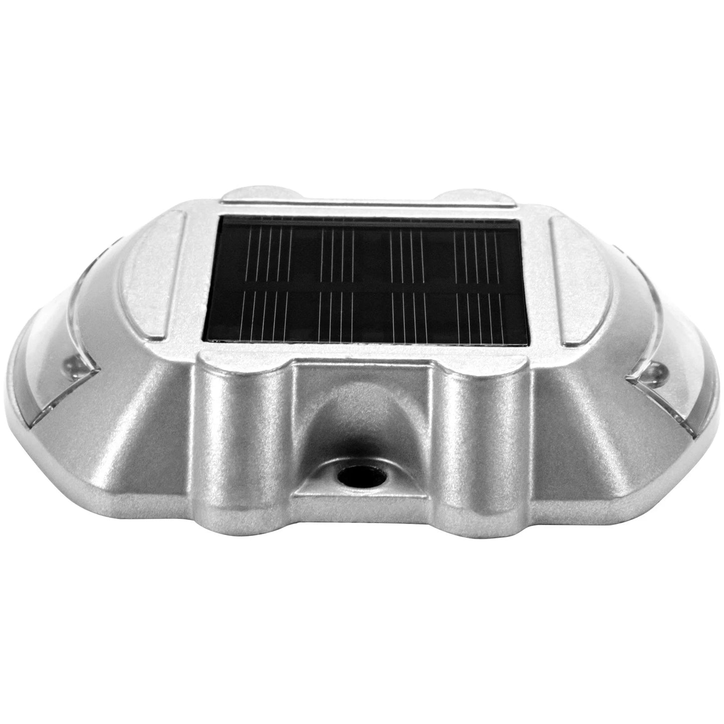 12 Pcs Solar Driveway Lights, IP68 Dock Light w/ Switch for Outdoor, White