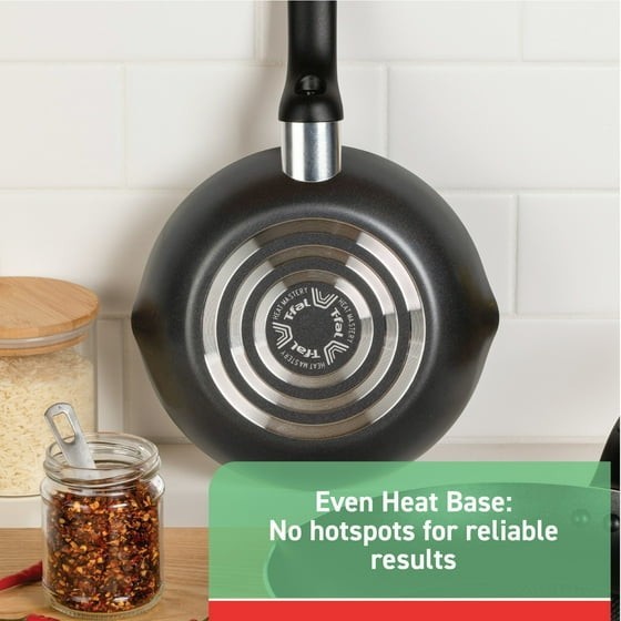 T-fal B087SKDW Easy Care 20-Piece Nonstick Cookware Set Thermospot - Gray