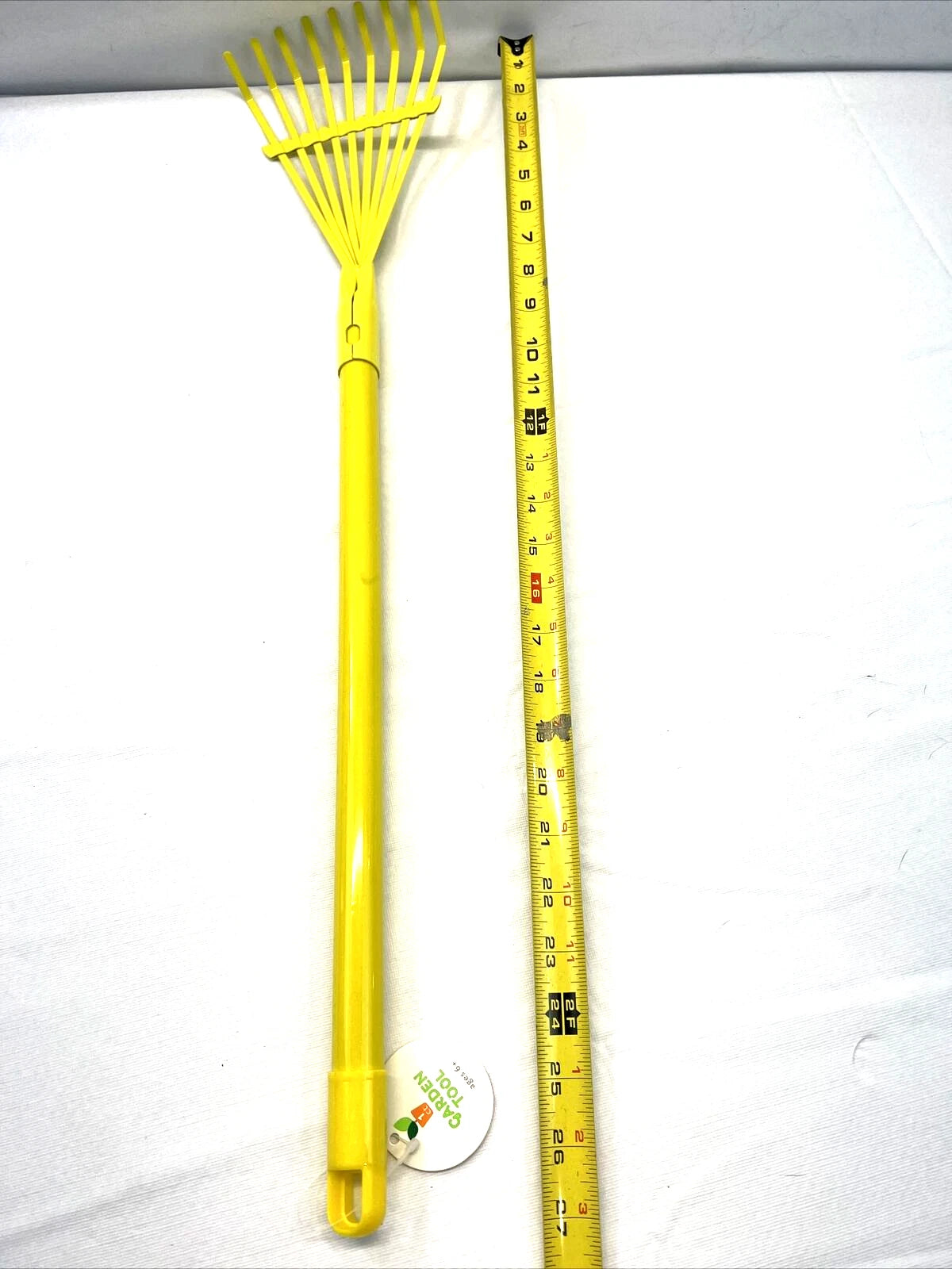 12 Metal Kids Garden/Beach Tool Toy Set, Rake, Shovel & Hoe 27-inch Bulk Lot New