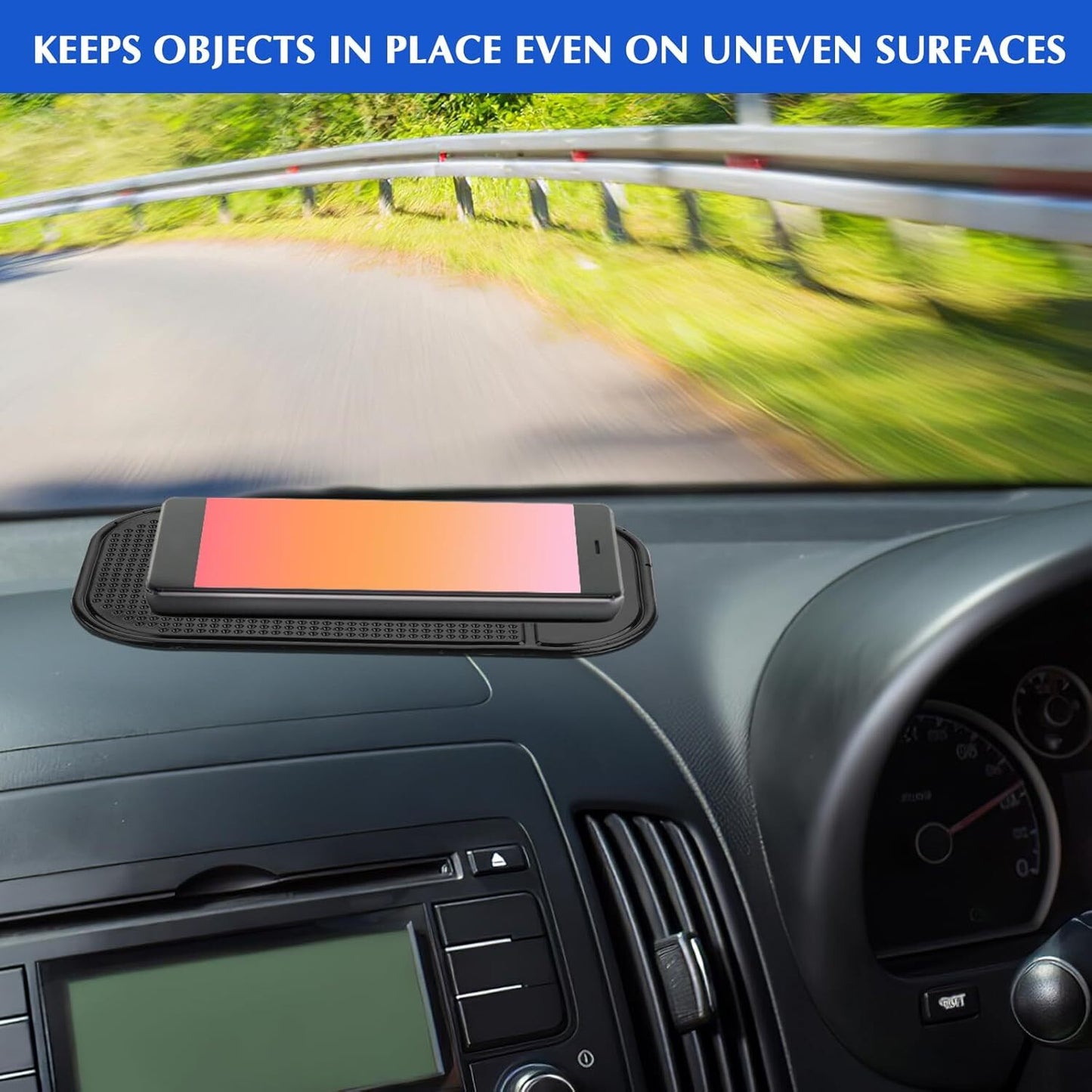 5pcs Car Magic Anti-Slip Dashboard Sticky Pad Non-slip Mat GPS Cell Phone Holder